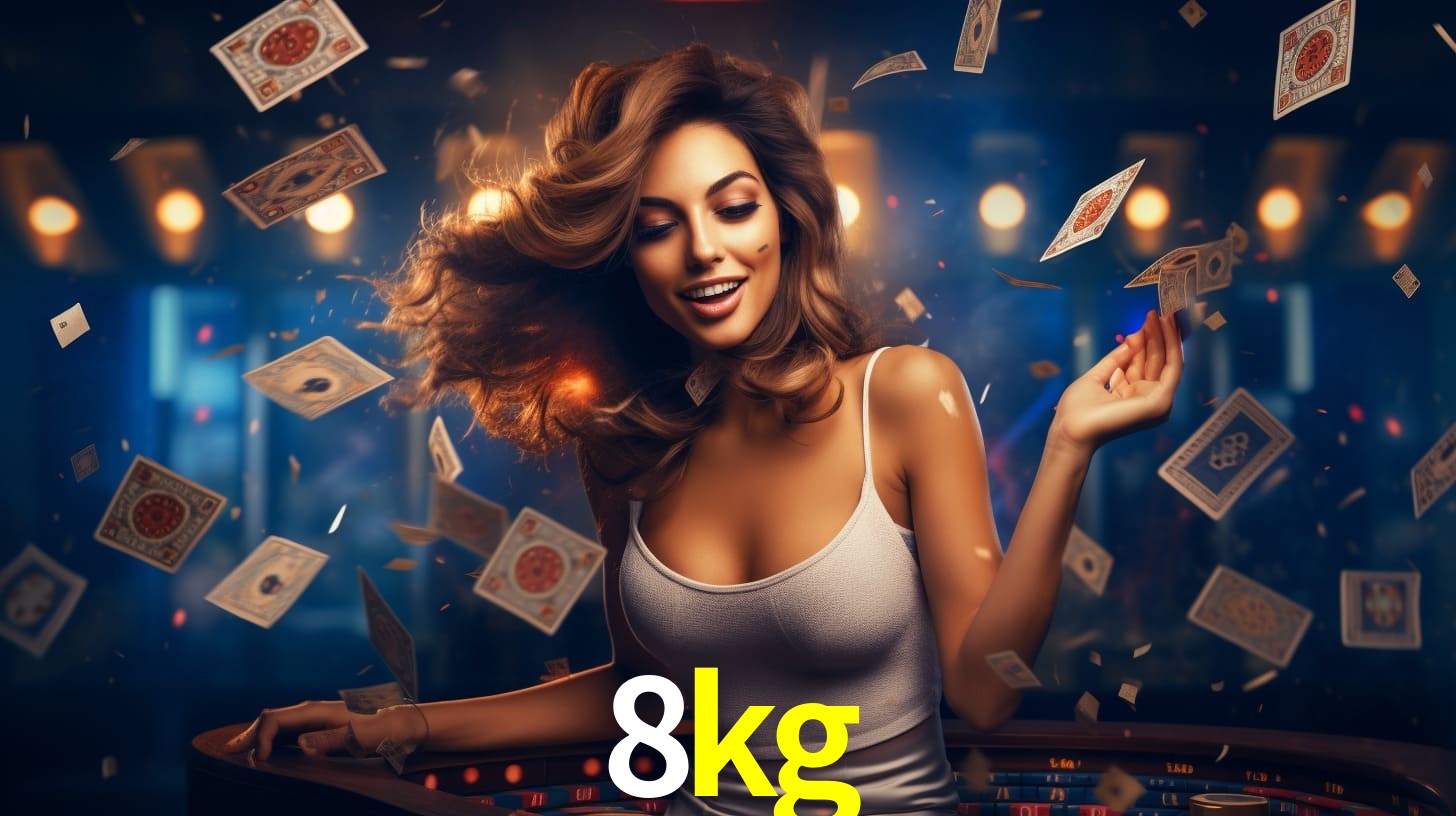 Sinta a adrenalina dos jogos de cassino com 8kg